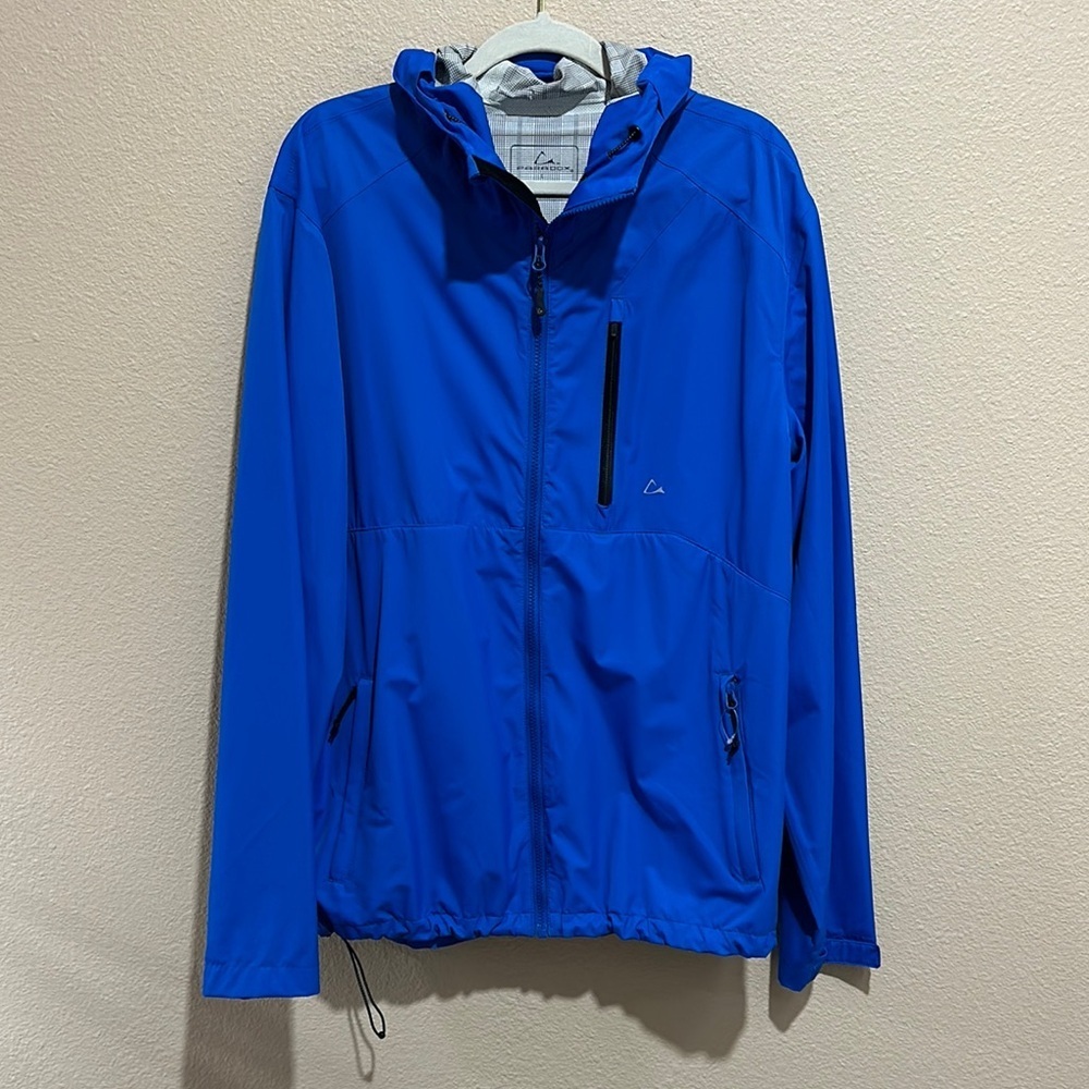 PARADOX Men’s Hooded Windbreaker Jacket, Size L, EUC